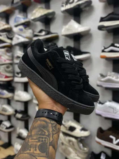 Puma Suede XL Preto/Branco